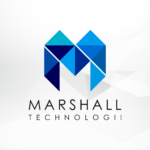 marshall technologii app white logo