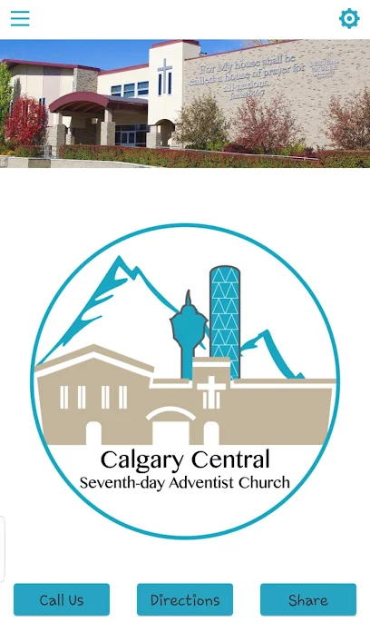 Calgary Central Church mobile app screen shot